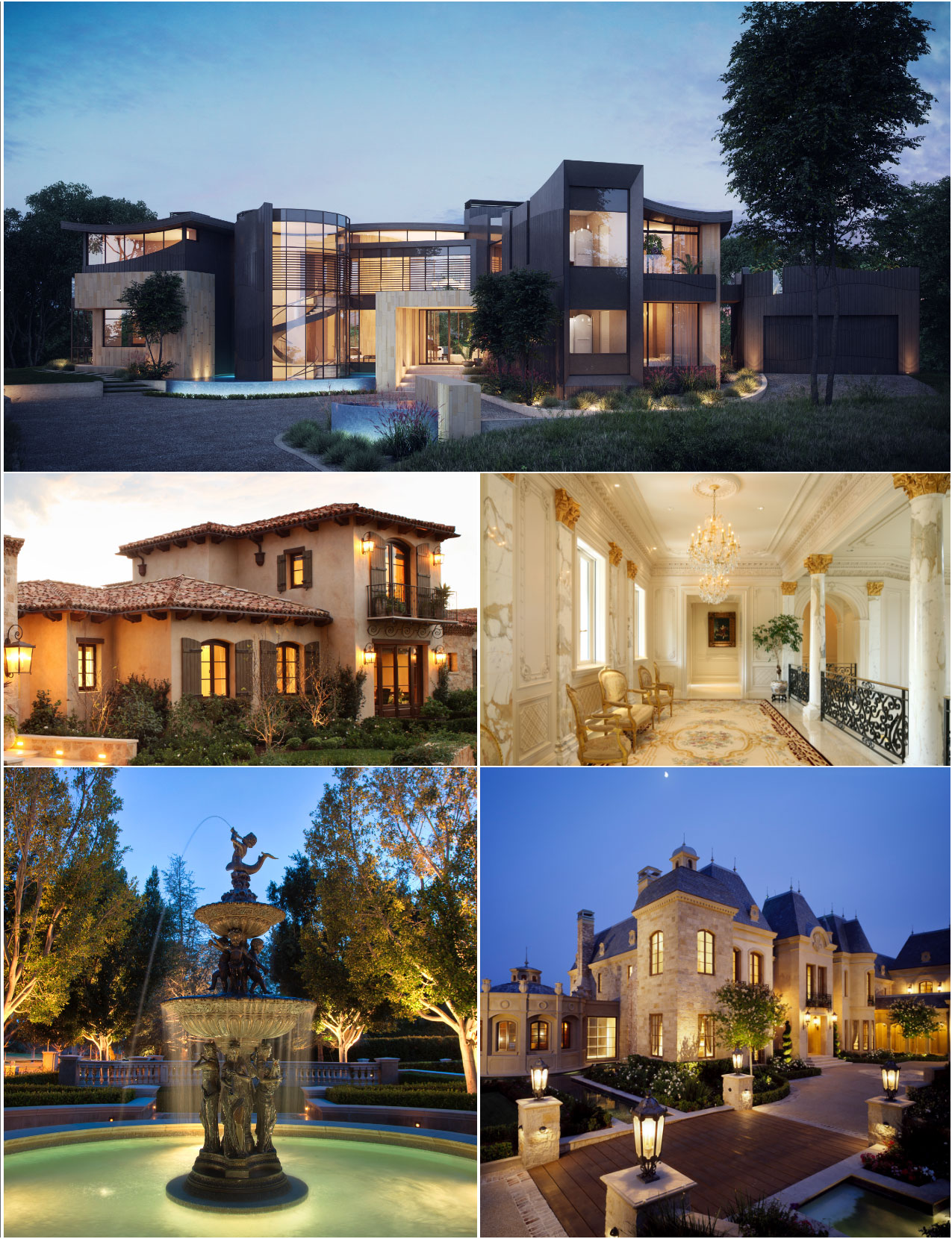 project grid of photos